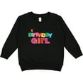 thumbnail image 2 of Inktastic Birthday Girl Letters Toddler Sweatshirt, 2 of 4