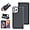 Blue-01, variant on Compatible with iPhone 12 Pro Max Wallet Case,[3 Card Slots] [1 Cash Pocket] [Stand Feature] Magnetic Top Layer Leather Cover Shockproof Cat Eye Style Case for iPhone 12 Pro Max,6.7" Rosegold