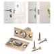thumbnail image 4 of Cerradura de puerta de bola ajustable, pestillo de bola, pestillo de puerta, pestillos de bola para baño Dorado, 4 of 9
