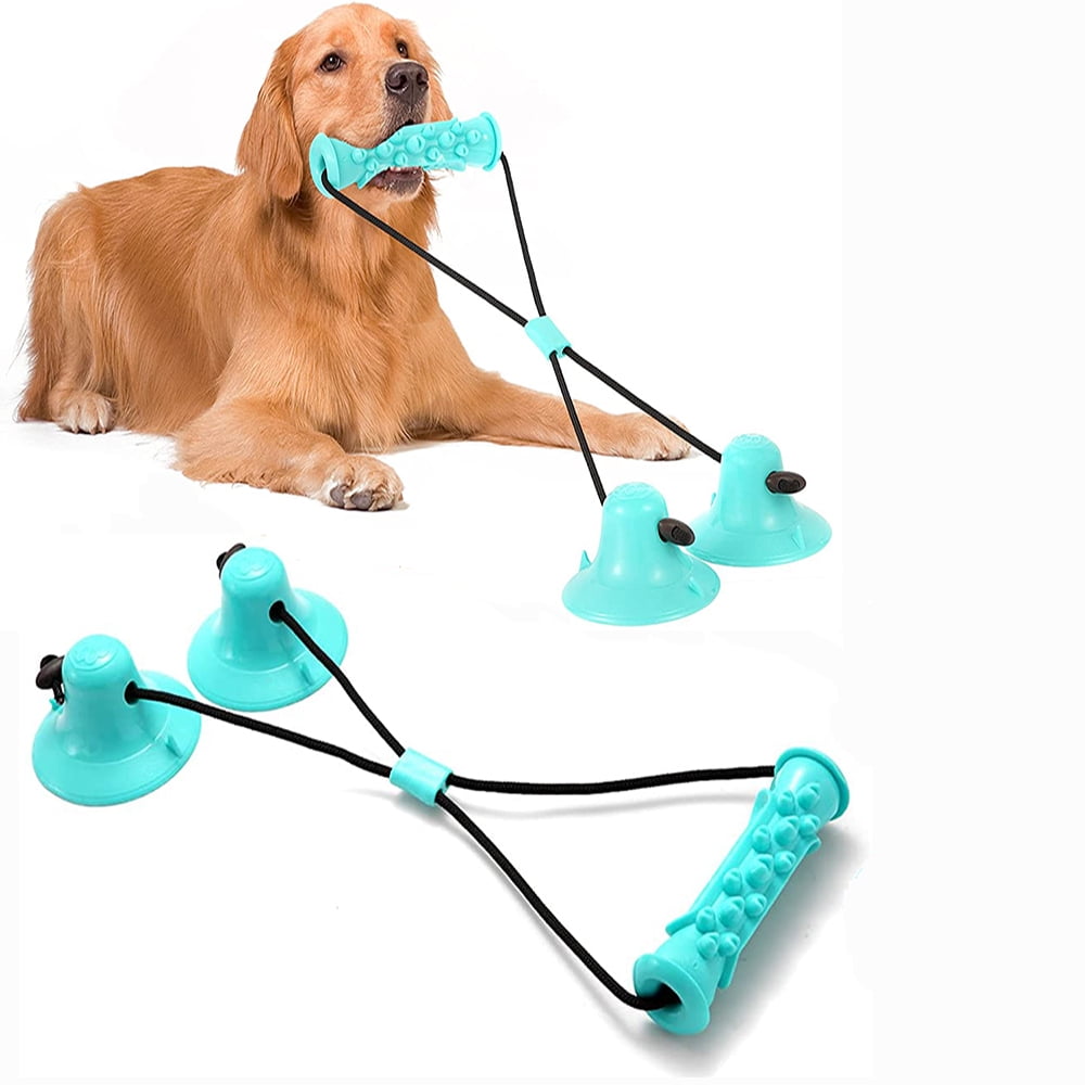 Tug Interactive Bite Resist Dog Toys Suction Cup - Pet Haven Hub
