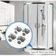 thumbnail image 3 of Shower Door Runner Wheels, Plastic Pulleys Sliding Door Rollers For Shower Cabin Bathr, 3 of 4