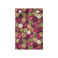 thumbnail image 1 of Fruit Hanging Pocket Organizer, Repeating Pomegranate in Various Tones Fresh Antioxidants, Printed Polyester Storage Bag with Pockets, 14" x 20", Dark Magenta Multicolor, 1 of 2