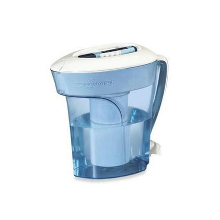 ZeroWater 10-Cup Pitcher with Free TDS Meter (Total Dissolved Solids) - ZP-010
