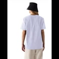 thumbnail image 3 of Camisetas de Corta Extragrandes para Mujer, Cuello Redondo, Holgadas, para Hacer Ejercicio, Informales, de Verano, de Algodón, Color , Talla M, 3 of 9
