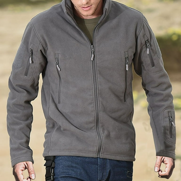 PMUYBHF 3Xl Jackets for Men Big and Tall Winter Polar Hardshell