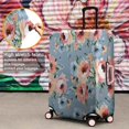 thumbnail image 4 of Pioneer Flower Floral Print Pattern Luggage Cover Fashion Suitcase Cover Baggage Covers Fit 25-28 Inch Luggage (Go Travel), 4 of 5
