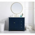thumbnail image 6 of 42 inch Single Bathroom Vanity set in Blue, 6 of 8