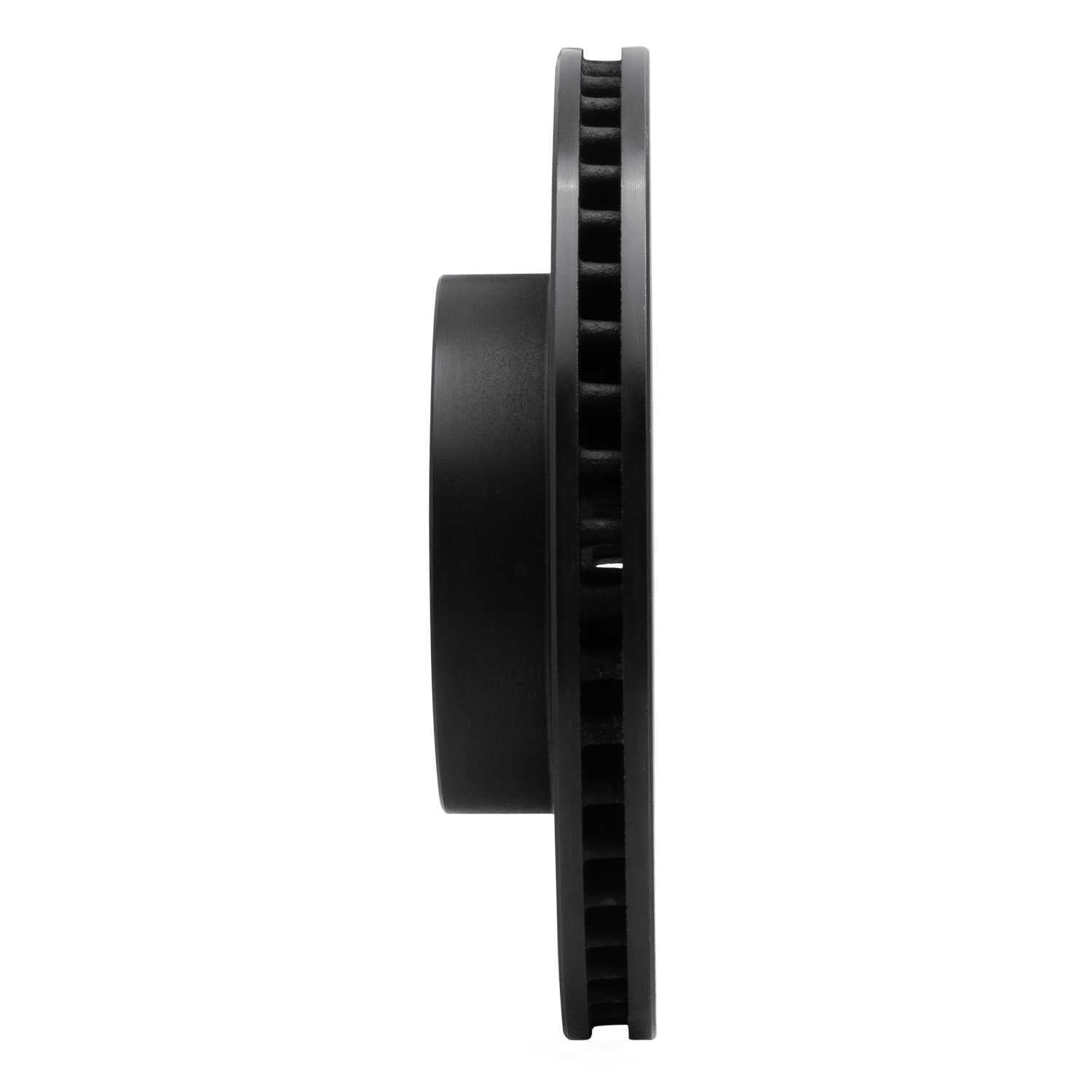 Dynamic Friction Company 633-76133L DFC Brake Rotor - Drilled And Slotted - Black