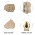thumbnail image 3 of Dream Pairs Womens Snow Boots Fashion Winter Warm Mid Calf Boots Sweaty-Buckle Sand Size 10, 3 of 5