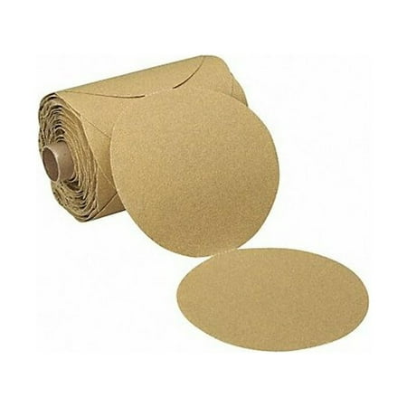 UPC: 0051141555409 | 3M 55540; 5 Inch Stikit Gold Precut P80C Sanding Discs