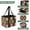 Adorable Animals, variant on Collapsible Car Trunk Organizer with Handles 600D Oxford for Car Kitchen and Home Storage, Easter Eggs and Birds 13× 10.2×10.8inch