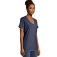 thumbnail image 2 of GDH125 Hanes ComfortWash Ladies' V-Neck T-Shirt Anchor Slate XL, 2 of 3