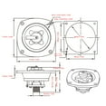 thumbnail image 3 of RV Water Inlet Connection RV City Water Inlet Connector with Check Valve for Motorhome Campervan ATV Yacht Efficient Water Supply Backflow Prevention, 3 of 7