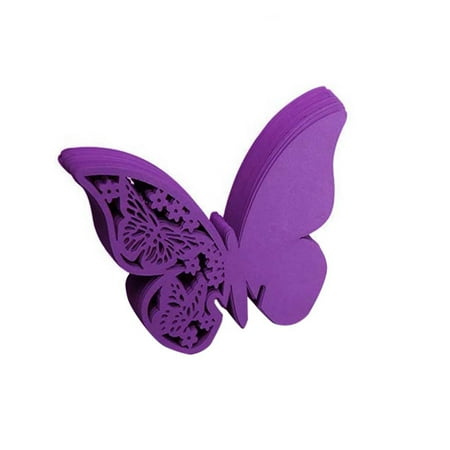 

wendunide room decor home decor Wedding Supplies Paper Butterfly Cup Card