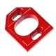 thumbnail image 5 of Placa de montaje de motor para coche RC, repuestos ligeros, chasis práctico de metal Rojo, 5 of 9