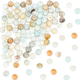 SUNNYCLUE 200Pcs 10mm Plastic Pearl Beads - Baroque Beige & White Loose Beads For Jewelry Making
