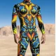 thumbnail image 5 of Disfraz Cool Cyber Armour para Hombre, mono de Cosplay, Steampunk, Punk, Halloween, carnaval, fiesta, espectáculos, traje Zentai, 5 of 5