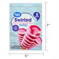 thumbnail image 6 of Great Value Swirled Berry Flavored Ice Pops, 1.59 oz, 5 Count, 6 of 7