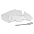 thumbnail image 3 of Butter Box, Non- Butter Container Environmental Friendly Durable  For Restaurant For Kitchen For Home White, 3 of 8