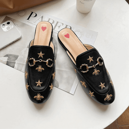 

Women Leather Slip
