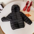 thumbnail image 2 of YuYuBao Toddler Girls Parka Down Coats Lightweight Jackets Hooded Zipper Winter Windproof Padded Overcoat Outwear, 2 of 3