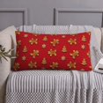 thumbnail image 4 of Kdxio Gingerbread Man Pattern Pillowcase with Envelope Closure,20" x 36" Pillow Cases,Gifts for Men or Women-No pillow, 4 of 5