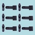thumbnail image 3 of Black Gate Flip Latch Wrought Iron 5.75" L Two-Sided Rust Resistant Door Locks Renovators Supply, 3 of 3