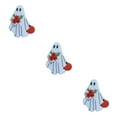 thumbnail image 1 of kurtrusly White Affordable Ghosts Enamel Pin Modern Minimalist Brooche Delicate Intricate Enamel Pin Punk D 3Set, 1 of 6