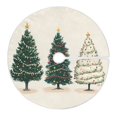 thumbnail image 6 of Yayeee Christmas Tree Skirt 35 inches for Xmas Tree Holiday Party Decoration, Hand Drawn Christmas, 6 of 6
