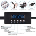 thumbnail image 4 of Plant Lighting, Plant LED Table Lamp, Growth Light Growth Light, 2 Clip Lights 40W, Black (USB, No Adapter), 4 of 5