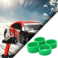 thumbnail image 3 of Baohd 4piece 22mm 22.5mm Rubber Tire Compatible With 1/28 Wltoys K969 Upgrade Modified Color Racing black 1Set, 3 of 6