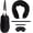 Type D, variant on Stuffable Travel Neck Pillow, Soft Velvet Fillable Airplane Pillow for Clothes, Adjustable Neck Fit, Carry-On Packing Luggage Saver