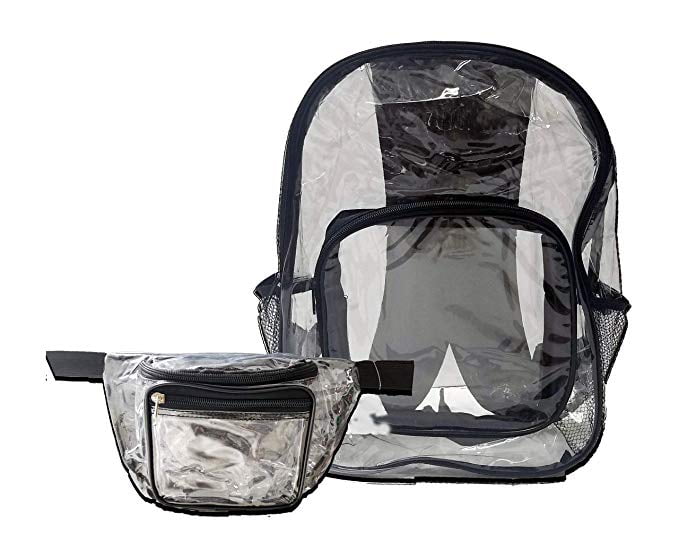 clear plastic backpack walmart