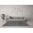 thumbnail image 3 of Ahgly Company Indoor Rectangle Abstract Gray Modern Area Rugs, 7' x 9', 3 of 4