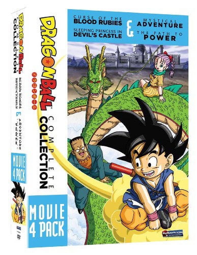 Dragon Ball: 4 Movie Pack (DVD), Funimation Prod, Anime