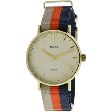 timex weekender gold