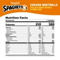 thumbnail image 6 of SpaghettiOs Canned Pasta with Chicken Meatballs, 15.6 oz Can, 6 of 13