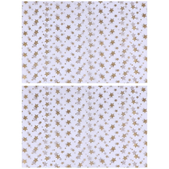 Toyandona 20 Sheets 1 Bag Wrapping Paper Beautiful Bouquet Wrapping Paper (Golden 1)