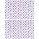 thumbnail image 1 of 20 hojas 1 bolsa de papel de regalo Hermoso papel de regalo de ramo (Dorado 1), 1 of 6