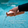 thumbnail image 3 of Botella de agua de cobre Kosdeg, 1 litro, cobre puro ayurvédico martillado, 3 of 9