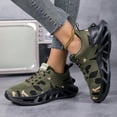 thumbnail image 6 of Women's Camo Blade Sole Running Sneakers, Breathable Athletic Shoes for Gym Workout & Running, 6 of 9