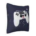 thumbnail image 2 of ZICANCN Lark Style Game Controller Decorative Throw Pillow Covers, Bed Couch Sofa Decorative Knit Pillow Covers for Living Room Farmhouse, 20"x20", 2 of 8