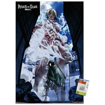 Attack on Titan - DVD Wall Poster with Push Pins, 22.375" x 34"