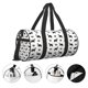 thumbnail image 3 of Fotbe Border Collie Dog Bolsa Deportiva de Lona Plegable con Estampado, Bolsa de Gimnasio con Bolsillo Seco/Húmedo, Bolsa de Viaje Ultraligera de Gran Capacidad, 3 of 6