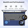 thumbnail image 5 of 15.6" IPS-FHD-Laptop Gaming laptop Intel i5-12450H 8 Cores 32GB RAM 1TB SSD (Beat i7-11800H, Up to 4.4 GHz) 100W Type-C Fingerprint Backlit Keyboard WiFi 6 Numpad Win 11, 5 of 7