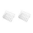 thumbnail image 1 of Maytalsory Durable And Long-lasting Cosmetic Box With Compact Stylish Appearance Plastic Makeup Organizer Storage Organizer Makeup 24 grid small size 2Set, 1 of 6