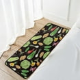 thumbnail image 6 of Vegetables Pattern Pepper Kitchen Mats Washable Long Floor Runner Rug Non-Slip Fatigue Area Rugs Potato Carrot Cabbage Absorbent Doormat Cushioned for Farmhouse Home Bath Indoor Outdoor Decor 39x20, 6 of 6