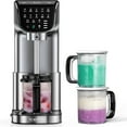 thumbnail image 1 of Ice Cream Maker, 11-in-1 Frozen Treat Maker for Gelato, Sorbet, Milkshakes, Mix-ins, (3) 19oz Pints, Brushless Motor, Ice Cream Recipes (Silver), 1 of 8