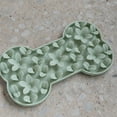 thumbnail image 5 of Dexypaws: Enrichment Snuffle Mat: Sage Green Bone - Textured Dog Feeding Pad, Food Grade Silicone, Spread Food &Treats, Pet Soothing, Suction Back, 5 of 8