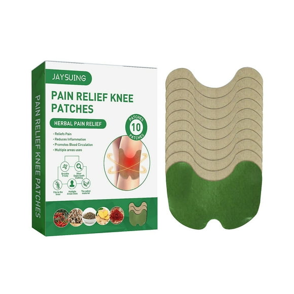 Knee Pain Relief Patches, 30 Pcs Pain Relief Patches For Knee, Back, Neck, Shoulder Inflammation And Muscle Soreness